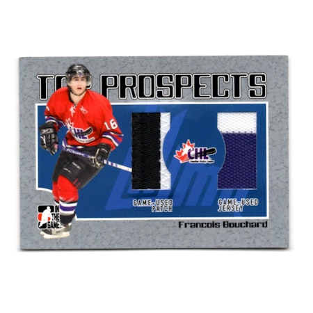 2006-07 ITG Heroes and Prospects CHL Top Prospects #TP03 Francois Bouchard (50-32x3-OTHERS)