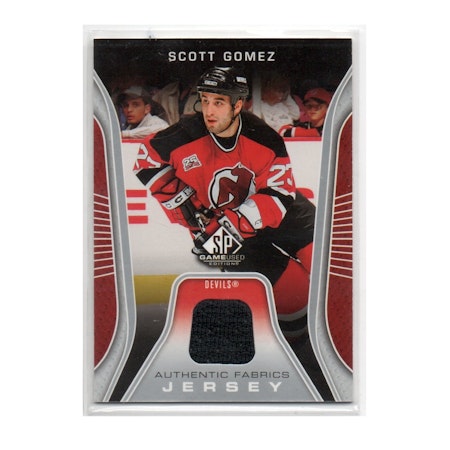 2006-07 SP Game Used Authentic Fabrics #AFSG Scott Gomez (40-X220-DEVILS)