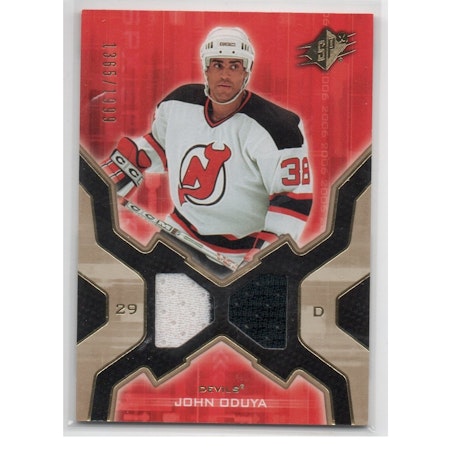 2006-07 SPx #156 John Oduya JSY RC (30-X156-DEVILS)