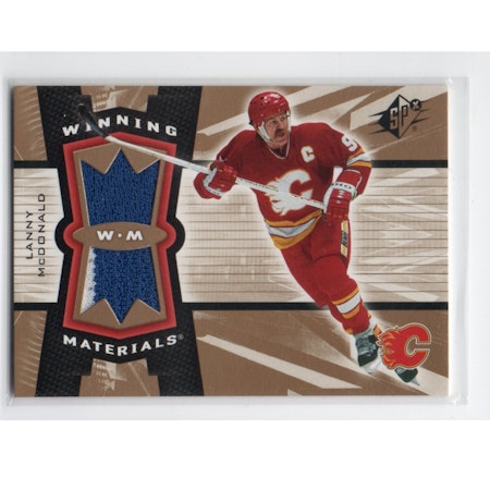 2006-07 SPx Winning Materials #WMLM Lanny McDonald (30-X282-FLAMES)