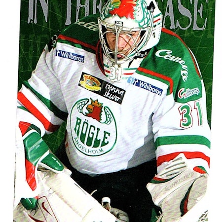 2006-07 Swedish HockeyAllsvenskan In the Crease #12 Andreas Andersson (10-X135-RÖGLE)