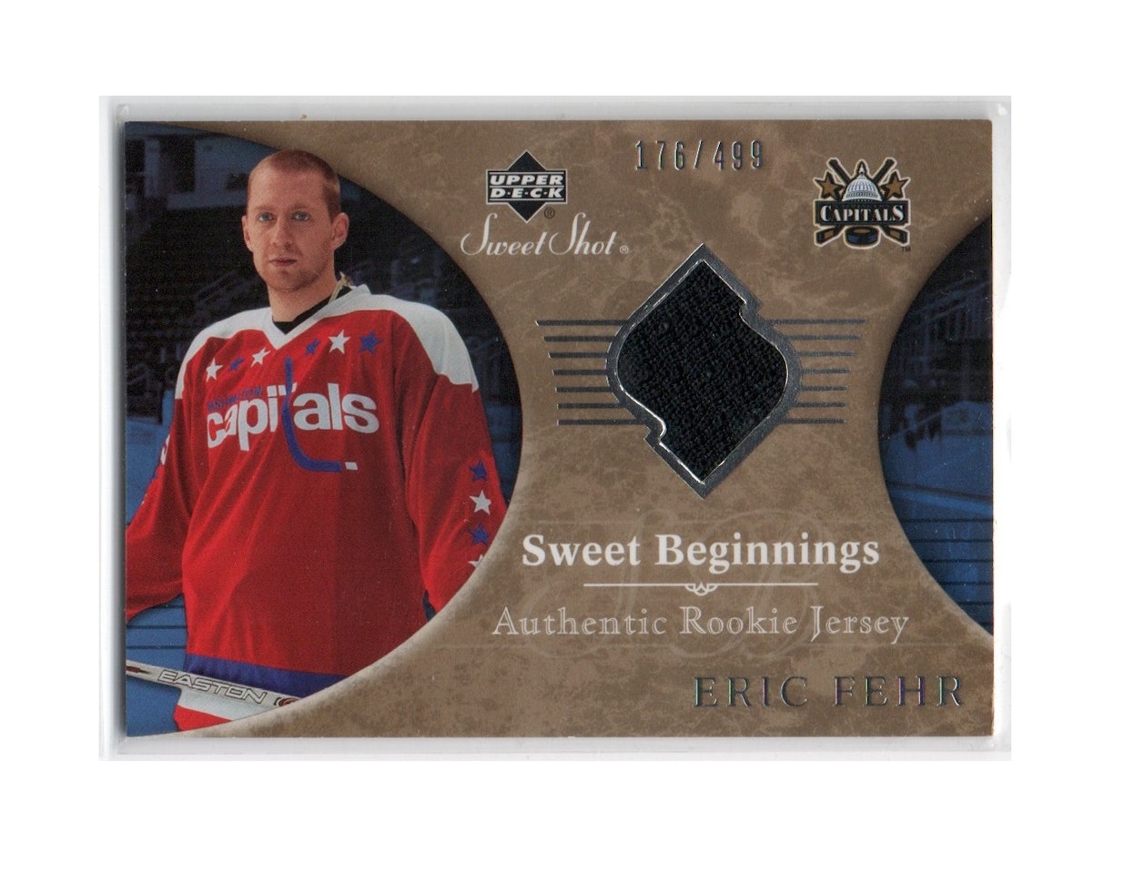 2006-07 Sweet Shot #160 Eric Fehr JSY RC (30-X234-GAMEUSED-SERIAL-RC-CAPITALS)