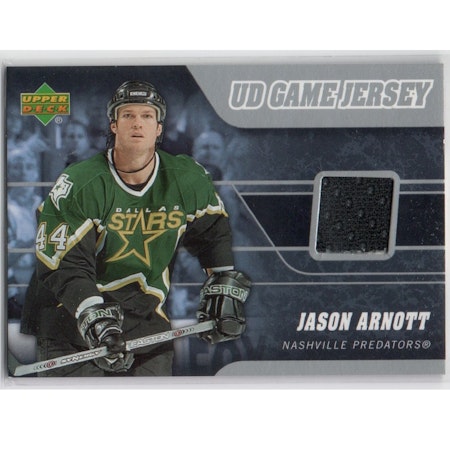 2006-07 Upper Deck Game Jerseys #JJA Jason Arnott (25-X232-GAMEUSED-NHLSTARS)