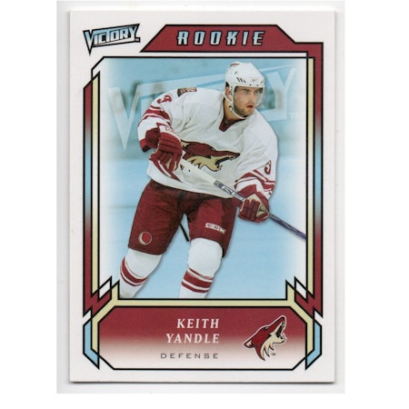 2006-07 Upper Deck Victory #311 Keith Yandle RC (10-X135-RC-COYOTES)