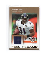 2007 Ultra Feel the Game Jerseys #JL Jamal Lewis (30-X254-NFLBROWNS)