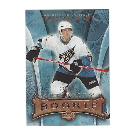 2007-08 Artifacts #157 Jamie Hunt RC (20-X45-CAPITALS)