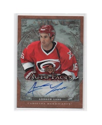 2007-08 Artifacts Autofacts #AFAL Andrew Ladd (50-X184-HURRICANES)