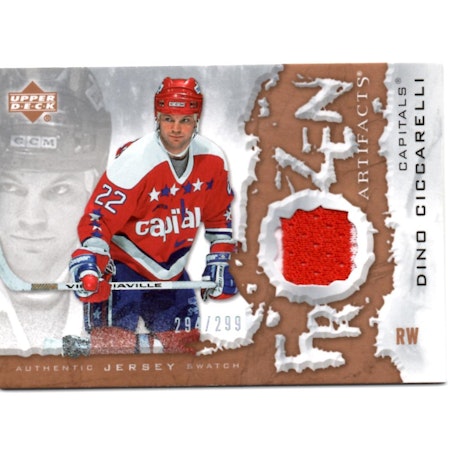 2007-08 Artifacts Frozen Artifacts #FACI Dino Ciccarelli (40-32x5-CAPITALS)