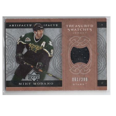 2007-08 Artifacts Treasured Swatches #TSMM Mike Modano (60-X146-NHLSTARS)