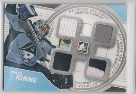 2007-08 Between The Pipes Complete Jersey #CJ24 Pekka Rinne (250-X307-PREDATORS)