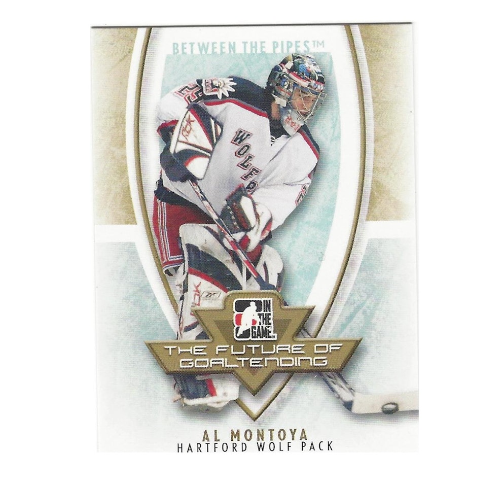 2007-08 Between The Pipes The Future of Goaltending #FOG06 Al Montoya (10-X45-OTHERS)
