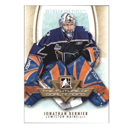2007-08 Between The Pipes The Future of Goaltending #FOG08 Jonathan Bernier (10-X7-OTHERS)
