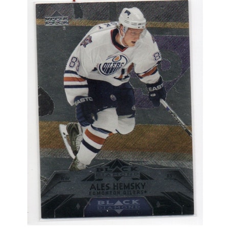 2007-08 Black Diamond #100 Ales Hemsky (10-X167-OILERS)