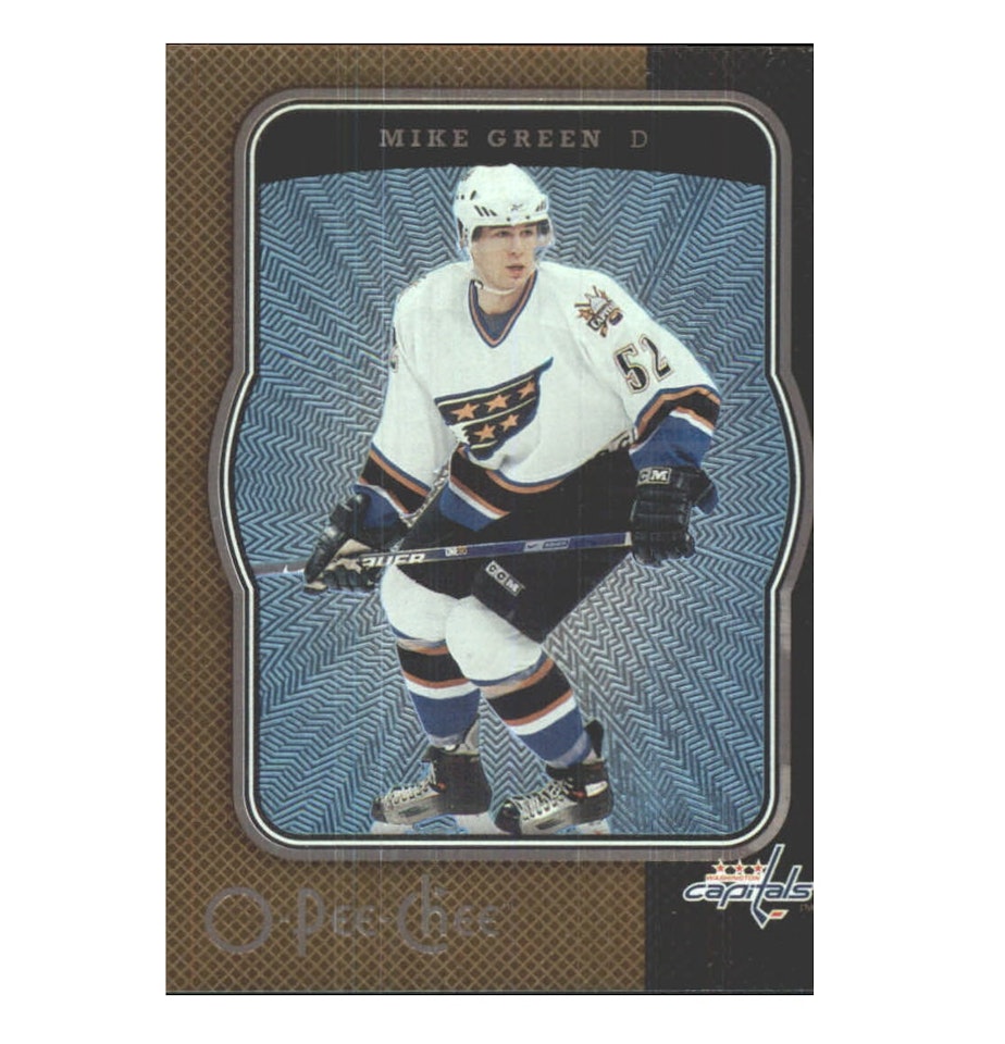 2007-08 O-Pee-Chee Micromotion #497 Mike Green (15-X67-CAPITALS)