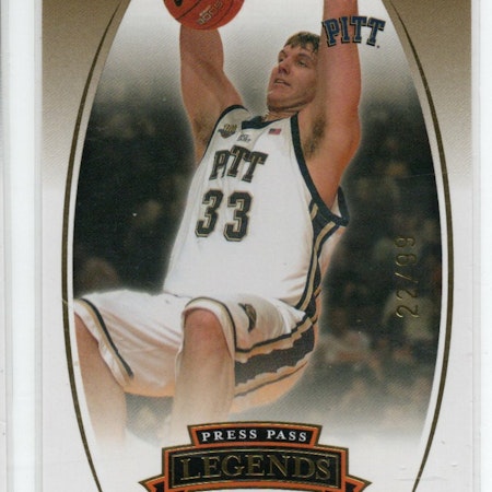 2007-08 Press Pass Legends Gold #8 Aaron Gray (30-X305-NBABULLS)