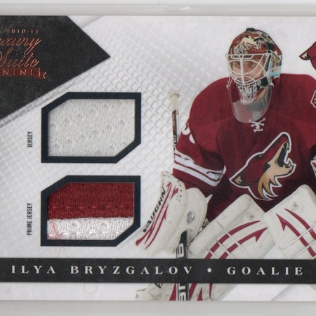 2010-11 Luxury Suite Jerseys Prime #53 Ilya Bryzgalov (60-X307-COYOTES)