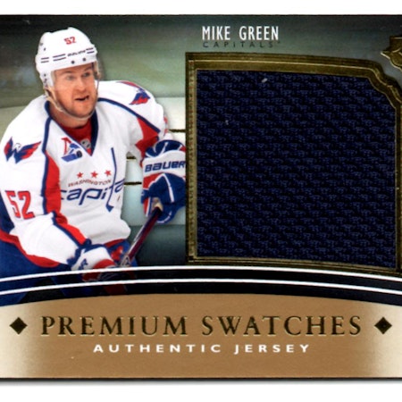 2011-12 Ultimate Collection Premium Swatches #PSGR Mike Green (80-124x7-CAPITALS)