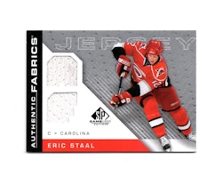 2007-08 SP Game Used Authentic Fabrics #AFES Eric Staal (40-X135-HURRICANES)