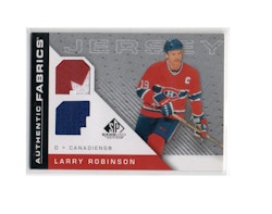 2007-08 SP Game Used Authentic Fabrics #AFLR Larry Robinson (50-X115-CANADIENS)
