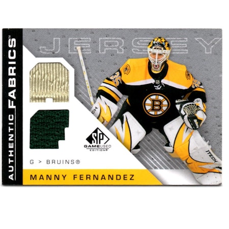 2007-08 SP Game Used Authentic Fabrics #AFMF Manny Fernandez (40-X134-BRUINS)