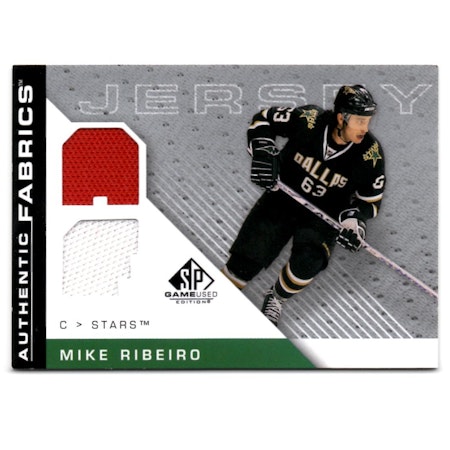2007-08 SP Game Used Authentic Fabrics #AFMR Mike Ribeiro (40-29x9-NHLSTARS)