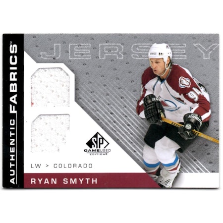 2007-08 SP Game Used Authentic Fabrics #AFRS Ryan Smyth (40-X46-AVALANCHE)