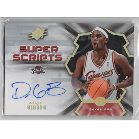 2007-08 SPx Super Scripts #DG Daniel Gibson (30-X249-NBACAVALIERS)