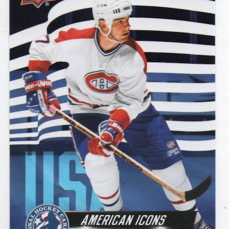 2022 Upper Deck National Hockey Card Day #USA14 John Leclair (10-X302-CANADIENS)