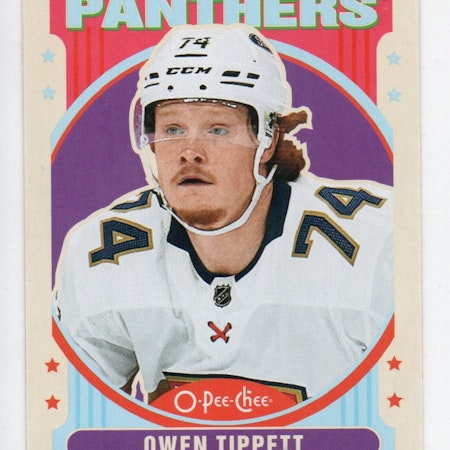 2021-22 O-Pee-Chee Retro #181 Owen Tippett (10-X307-NHLPANTHERS)
