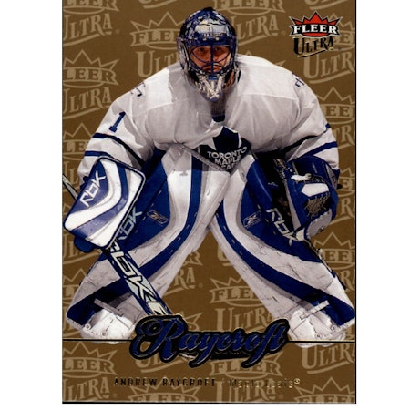 2007-08 Ultra Gold Medallion #12 Andrew Raycroft (10-X176-MAPLE LEAFS)