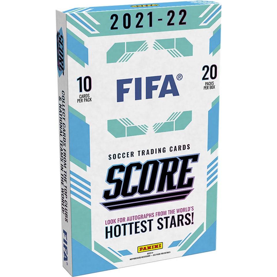 2021-22 Panini Score FIFA Soccer (Retail Box)
