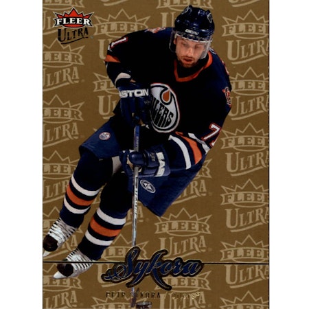 2007-08 Ultra Gold Medallion #121 Petr Sykora (10-X175-OILERS)