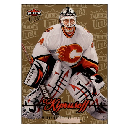 2007-08 Ultra Gold Medallion #168 Miikka Kiprusoff (12-X213-FLAMES)