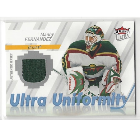 2007-08 Ultra Uniformity #UMF Manny Fernandez (30-X80-NHLWILD)
