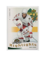 2007-08 Upper Deck All-Star Highlights #AS17 Eric Staal (10-X206-HURRICANES)