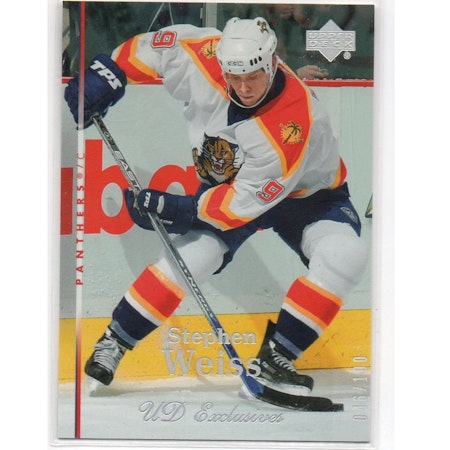 2007-08 Upper Deck Exclusives #189 Stephen Weiss (40-X194-NHLPANTHERS)