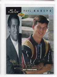 1994-95 Be A Player Up Close and Personal #UC9 Paul Kariya (10-X311-DUCKS)