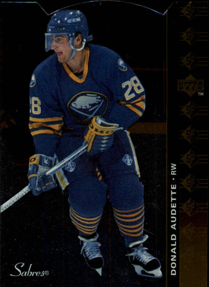 1994-95 Upper Deck SP Inserts Die Cuts #SP97 Donald Audette (10-X311-SABRES)