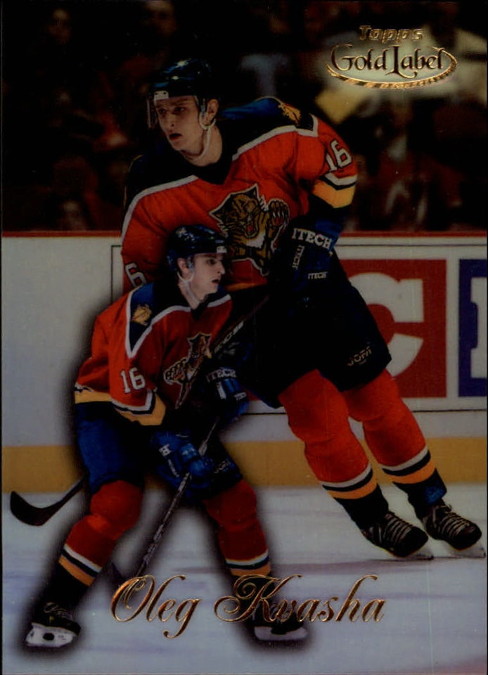 1998-99 Topps Gold Label Class 1 #25 Oleg Kvasha RC (10-X310-NHLPANTHERS)