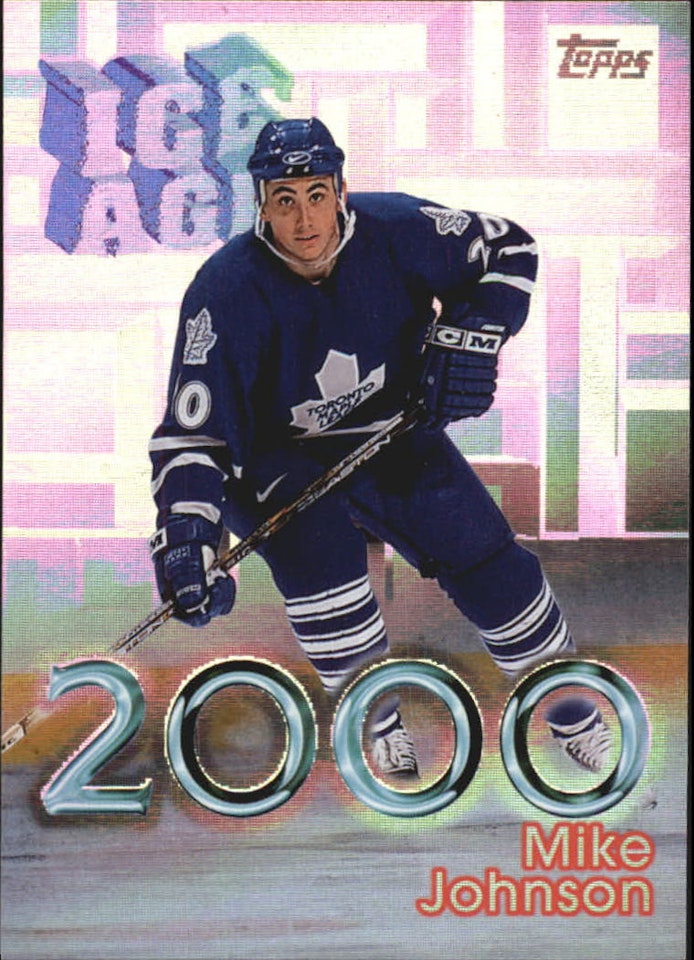 1998-99 Topps Ice Age 2000 #I14 Mike Johnson (10-X310-MAPLE LEAFS)