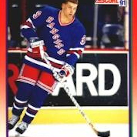 1991-92 Score Canadian English #286 Doug Weight TP RC (10-X312-RANGERS)