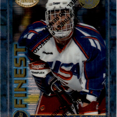 1994-95 Finest Super Team Winners #119 Sean Haggerty (10-X313-USA)