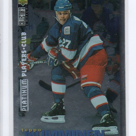 1995-96 Collector's Choice Player's Club Platinum #292 Teppo Numminen (15-X313-NHLJETS)