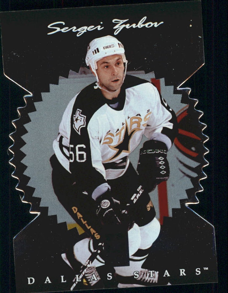 1996-97 Donruss Elite Die Cut Stars #111 Sergei Zubov (12-X312-NHLSTARS)