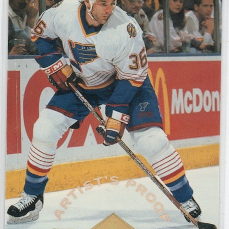 1996-97 Pinnacle Artist's Proofs #171 Glenn Anderson (40-X312-BLUES)