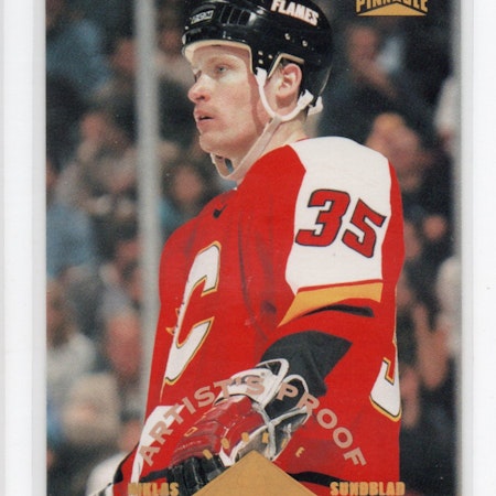 1996-97 Pinnacle Artist's Proofs #230 Niklas Sundblad (20-X312-FLAMES)