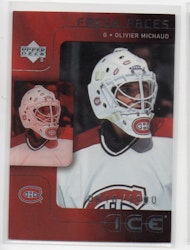 2001-02 Upper Deck Ice #141 Olivier Michaud RC (30-X312-CANADIENS)