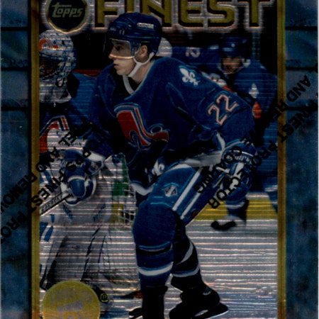 1994-95 Finest Super Team Winners #8 Janne Laukkanen (10-X314-NORDIQUES)