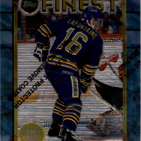 1994-95 Finest Super Team Winners #70 Pat LaFontaine (20-X314-SABRES)