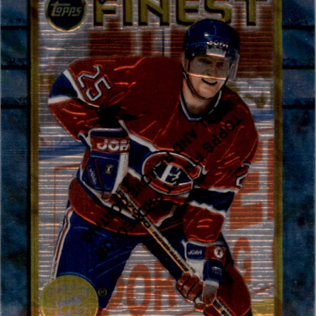 1994-95 Finest Super Team Winners #98 Vincent Damphousse (15-X314-CANADIENS)